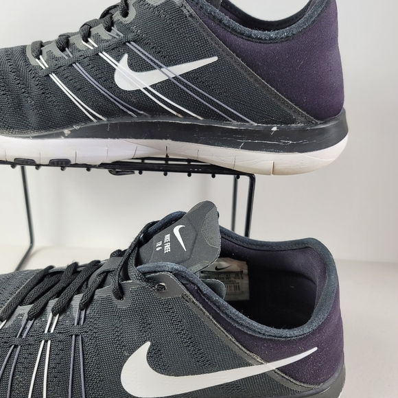 Nike Women's Free TR 6 Black/White/Cool Running - Picture 5 of 9